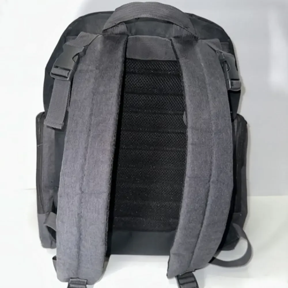 Eddie Bauer Diaper Bag Backpack‎ Unisex Gender Neutral Charcoal Gray/Green -EUC